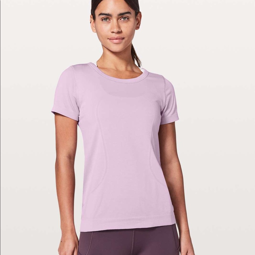 Lululemon Lilac Swiftly Tech Short Sleeve